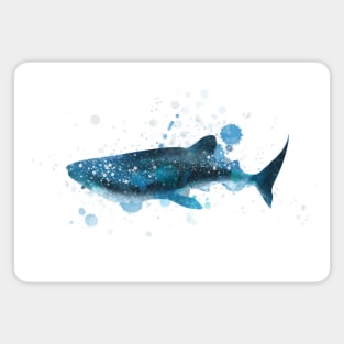 Whale Shark Watercolor Magnet